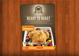 Prepared ready to cook meal delivery service needs a flyer design | Design de Flyer par yganess
