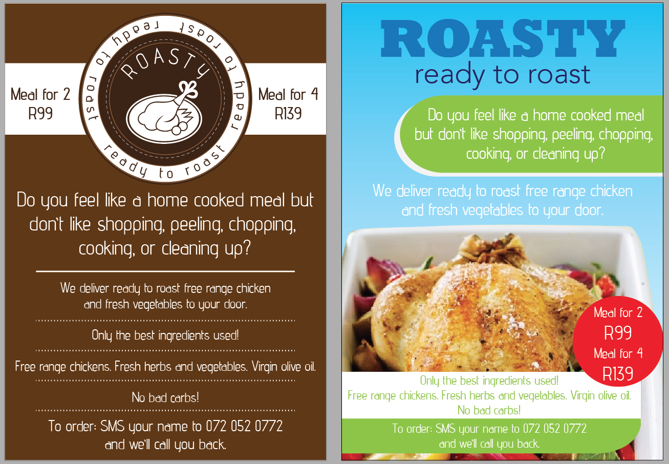personable elegant delivery service flyer design for a company by meal delivery service flyers