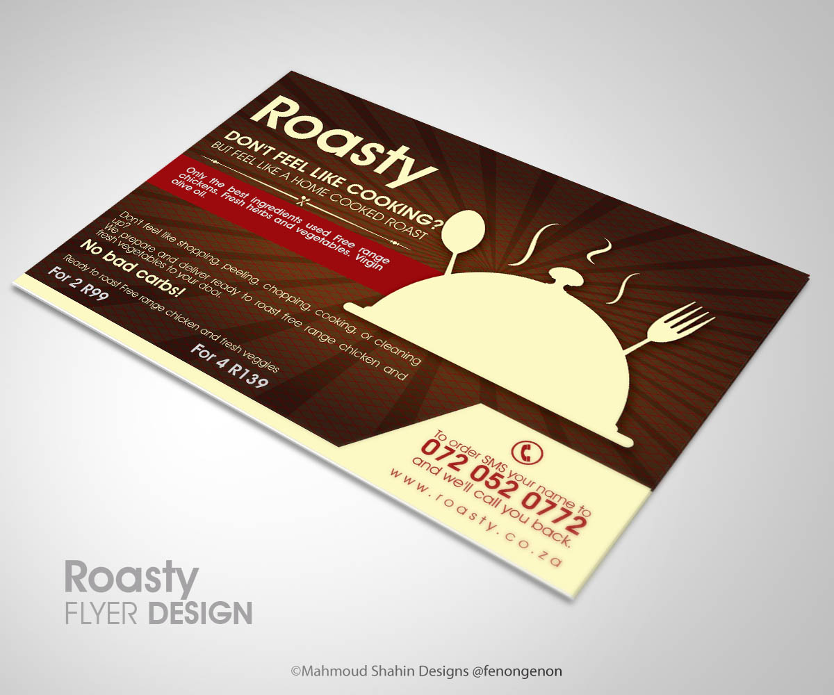 Flyer Design by Mahmoud Shahin for this project | Design #3756144