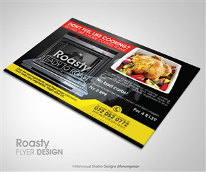 Prepared ready to cook meal delivery service needs a flyer design | Design de Flyer par Mahmoud Shahin
