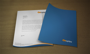 Stationery Design by asimali for Ozlighting.com.au | Design: #982563