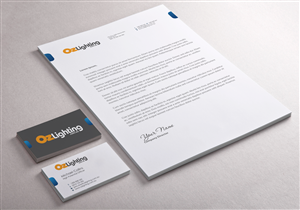 Stationery Design by HYPdesign for Ozlighting.com.au | Design: #981856