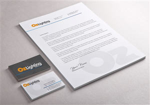 Stationery Design by HYPdesign for Ozlighting.com.au | Design: #981864