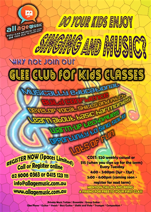 Poster Design by ARTISAN for All Age Music | Design: #992520