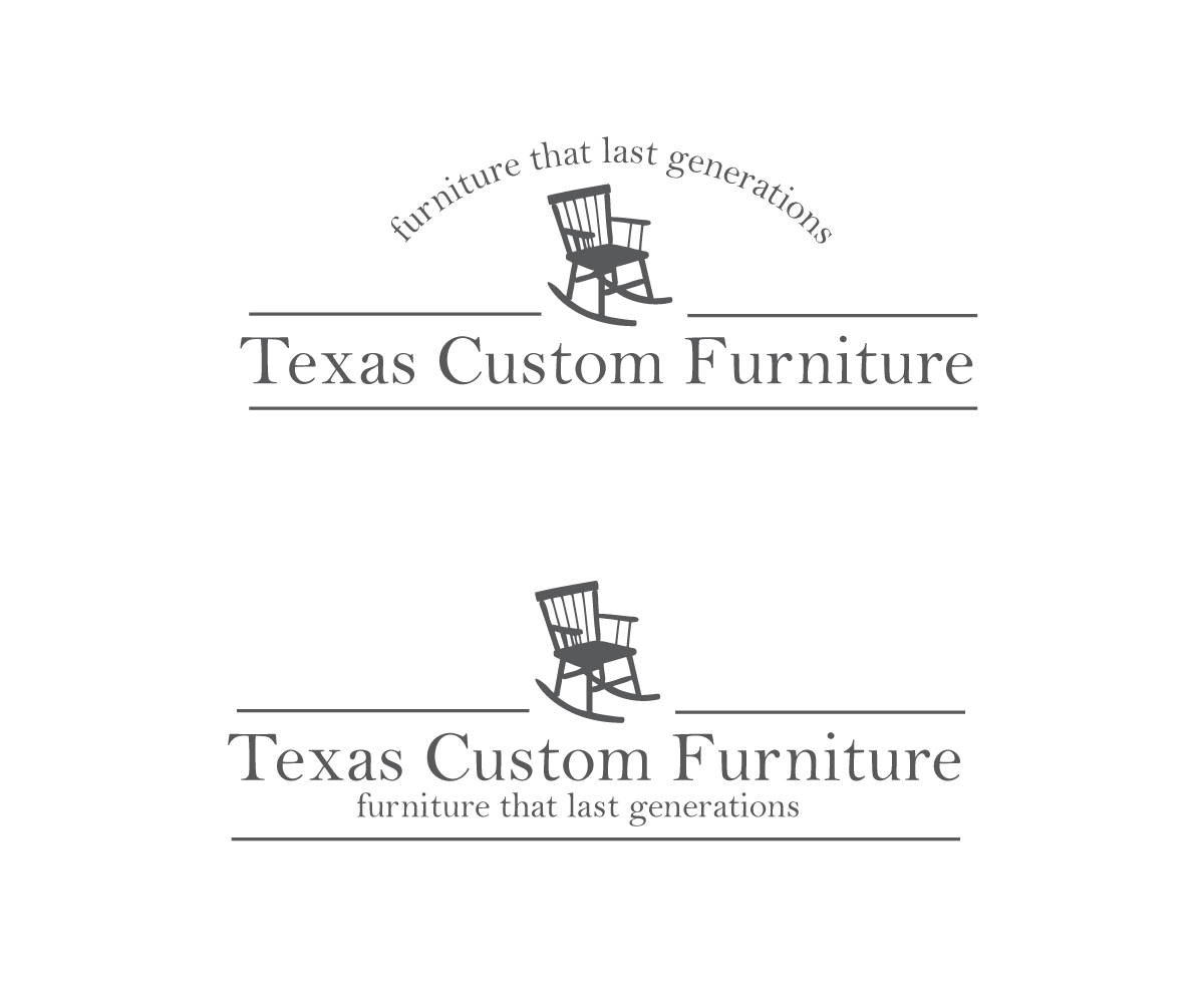 Diseño de Logo por dianagargaritza para Texas Custom Furniture | Diseño #3735669