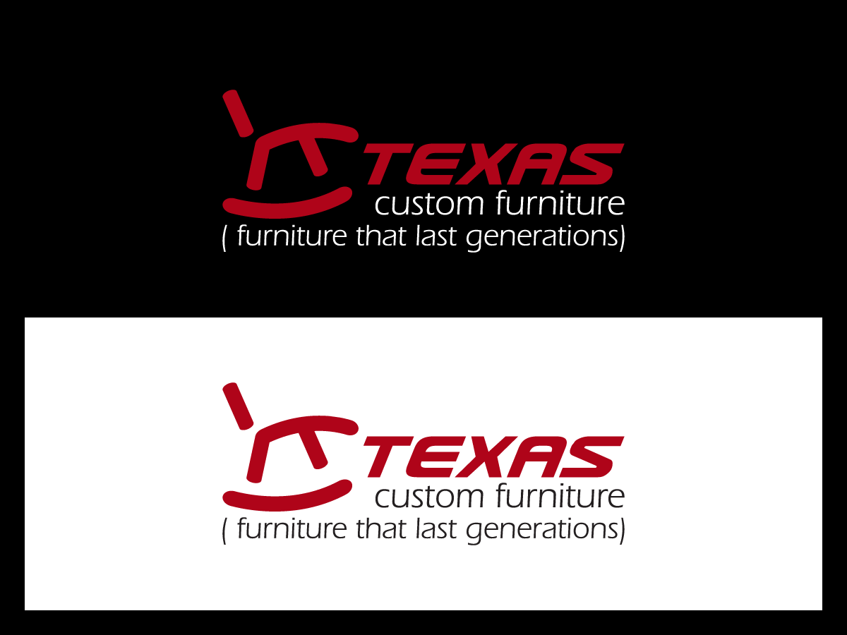 Logo Design by ChizZech for Texas Custom Furniture | Design #3736226