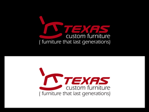 Diseño de Logo por ChizZech para Texas Custom Furniture | Diseño: #3736226