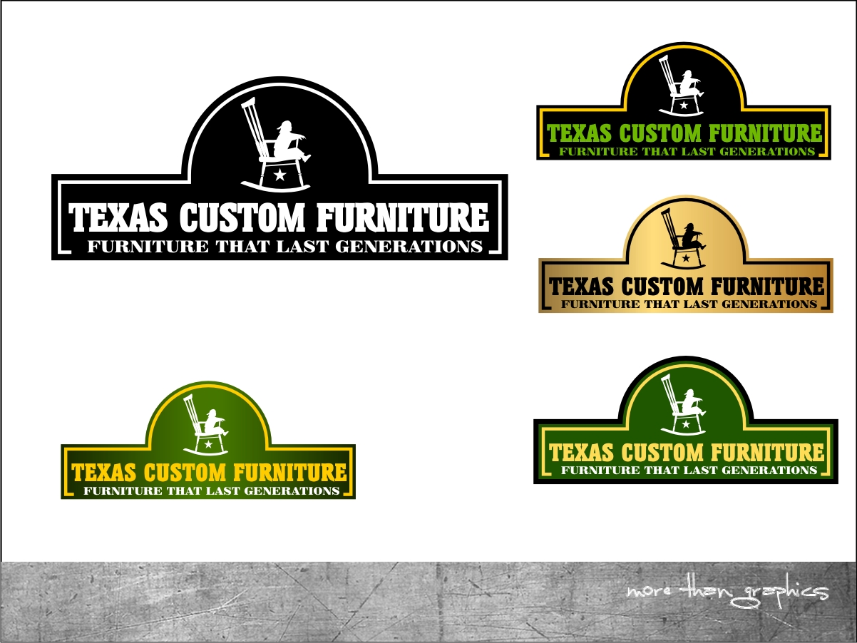 Diseño de Logo por vladst2004 para Texas Custom Furniture | Diseño: #3736449