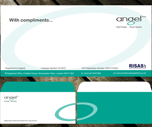 Stationery Design by Aaaron for Angel Trains Limited | Design: #3803942