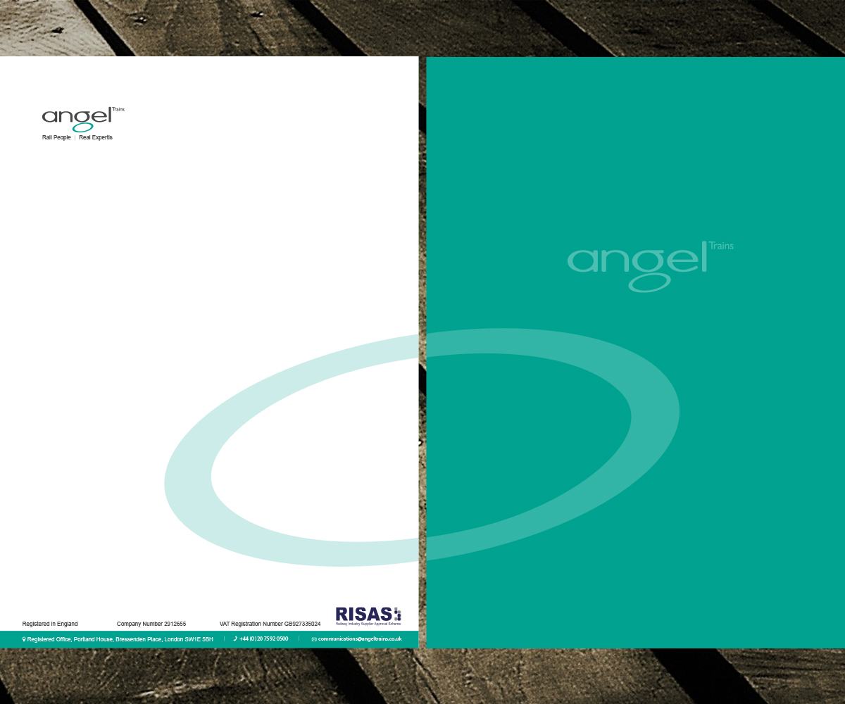 Stationery Design by Aaaron for Angel Trains Limited | Design #3803950
