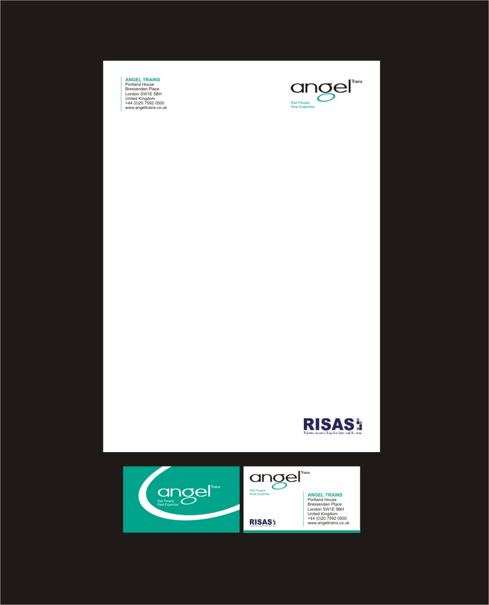 Stationery Design by INDIAN_Ashok for Angel Trains Limited | Design #3738335