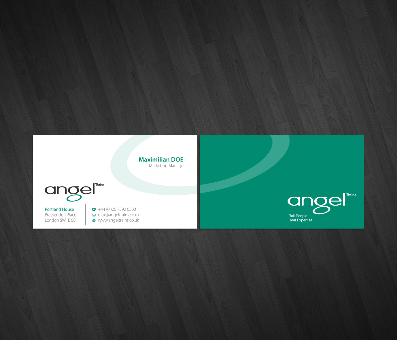 Stationery Design by Nila for Angel Trains Limited | Design #3784462