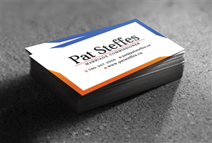 Business Card for Marriage Commissioner | Business Card Design by Ethien
