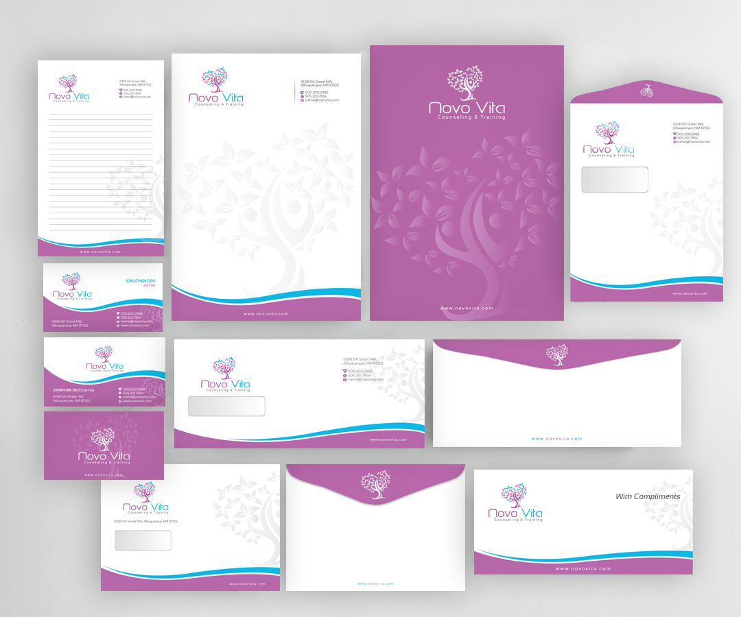 Stationery Design by Sarmishtha Chattopadhyay_loginchange for YO! Branding & Promotions | Design #4069243