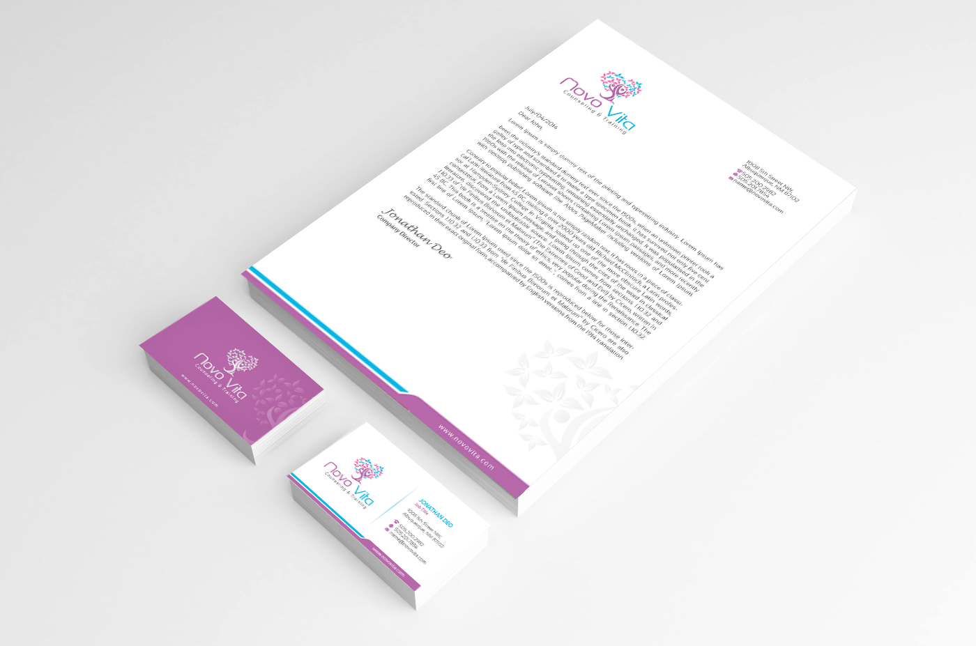 Diseño de Papelería por Sarmishtha Chattopadhyay_loginchange para YO! Branding & Promotions | Diseño #4080118