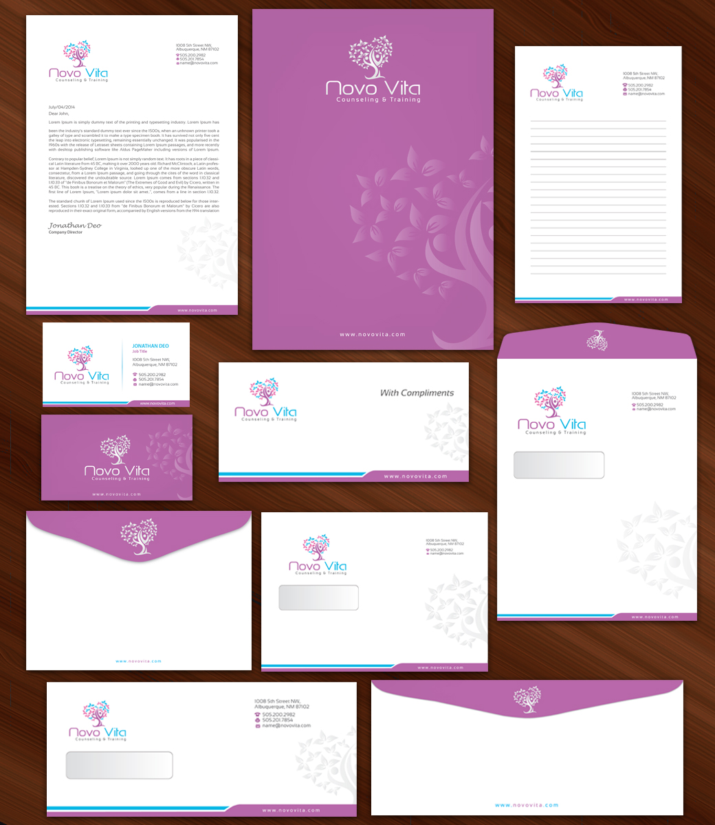 Stationery Design by Sarmishtha Chattopadhyay_loginchange for YO! Branding & Promotions | Design #4083347