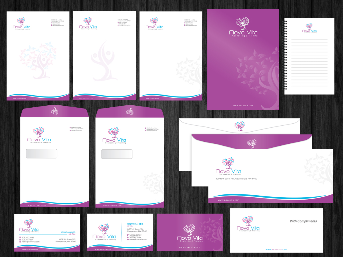 Stationery Design by Sarmishtha Chattopadhyay_loginchange for YO! Branding & Promotions | Design #4110111