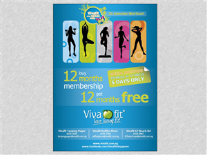 Vivafit September Promo | Flyer-Design von Alaya