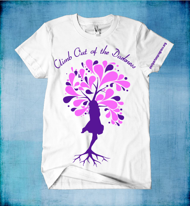 T-shirt Design by Kburks for Postpartum Progress Inc. | Design #3759675