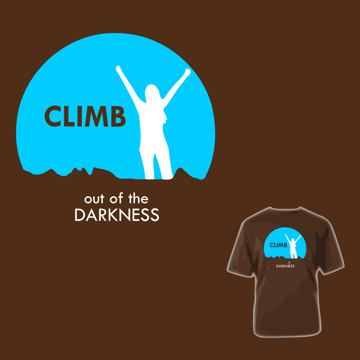 T-shirt Design by Mathew Heinecke for Postpartum Progress Inc. | Design #3755093