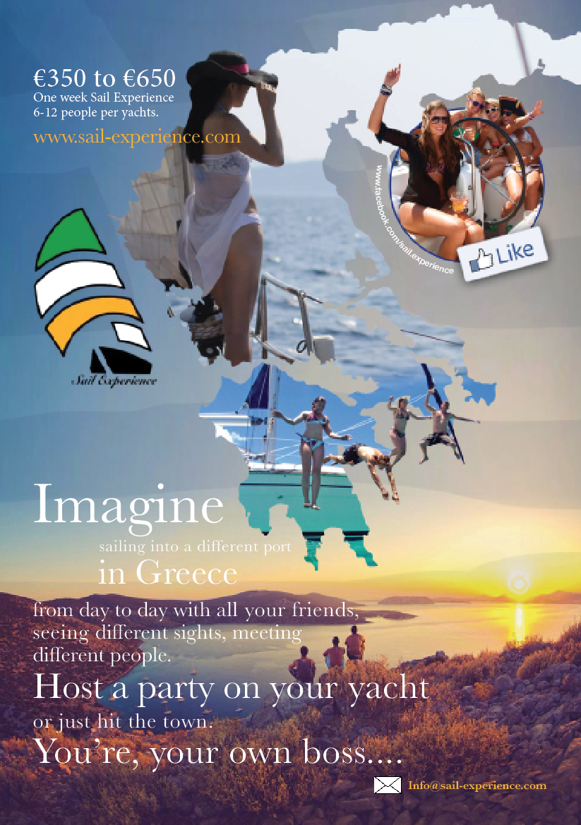 Werbe-Design von TonyFitz317 für Sail Experience | Design #3768617