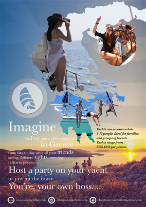 Diseño Publicitario por TonyFitz317 para Sail Experience | Diseño: #3802714