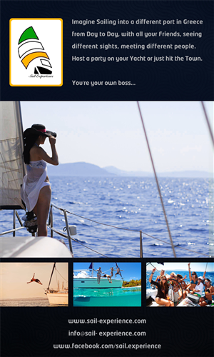 Diseño Publicitario por JustRightHere para Sail Experience | Diseño: #3802435