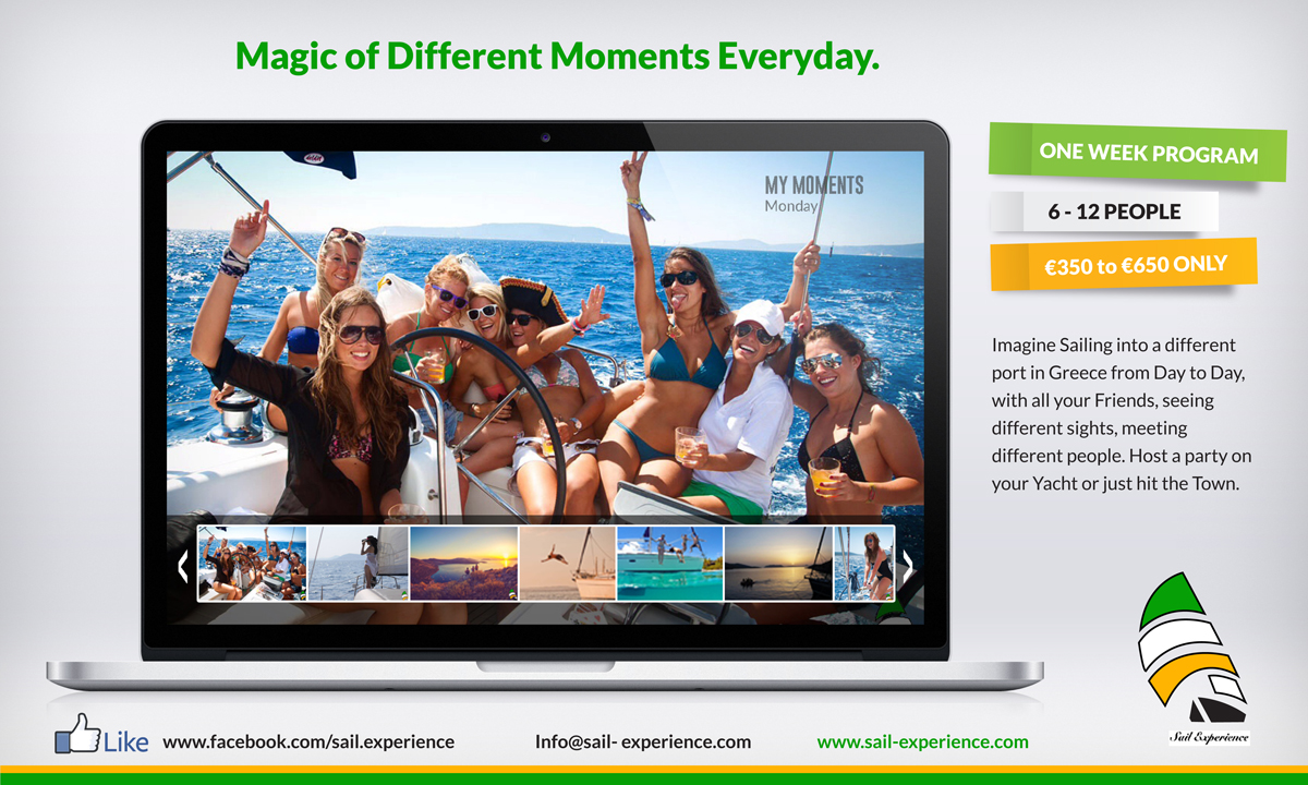 Werbe-Design von Rflames für Sail Experience | Design #3765811