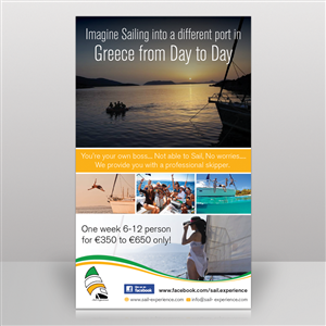 Werbe-Design von Mon01 für Sail Experience | Design: #3763621