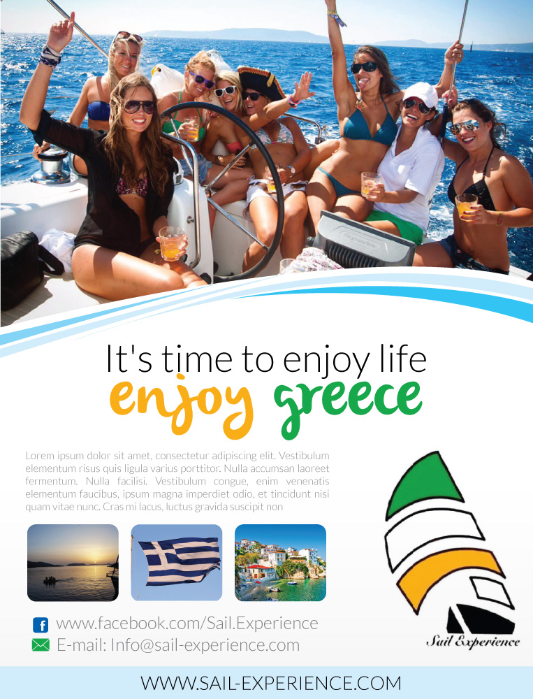 Werbe-Design von JCR für Sail Experience | Design #3780730
