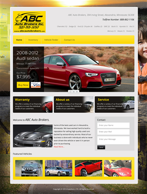 Diseño Web por pb para AutoRevo | Diseño: #3766468