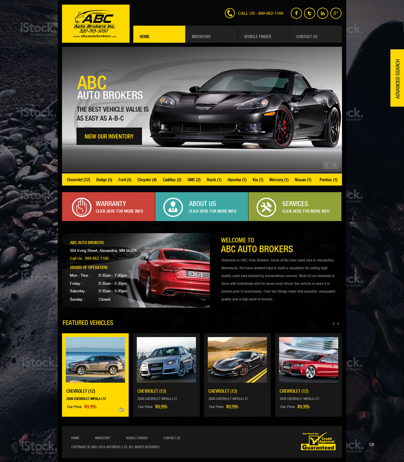 Web Design by pb for AutoRevo | Design: #3766475