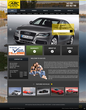 Web Design by pb for AutoRevo | Design: #3766529