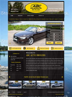 Web Design by pb for AutoRevo | Design: #3766786
