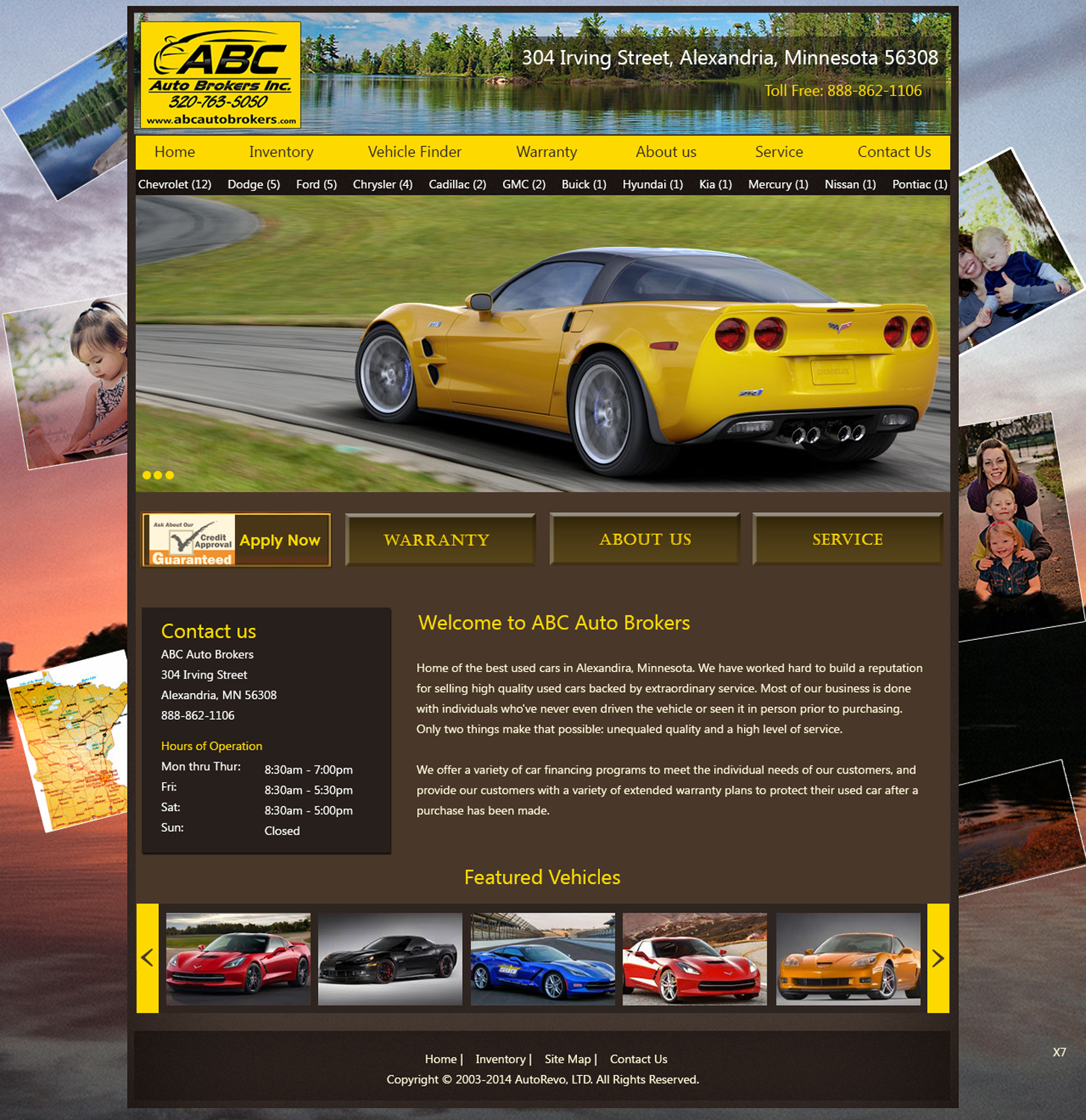 Web Design by pb for AutoRevo | Design #3766804