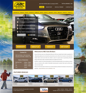 Web Design by pb for AutoRevo | Design: #3766816