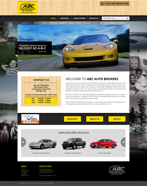 Web Design by pb for AutoRevo | Design: #3776560
