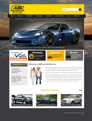 Web Design by pb for AutoRevo | Design: #3786029