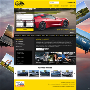 Web Design by pb for AutoRevo | Design: #3786036