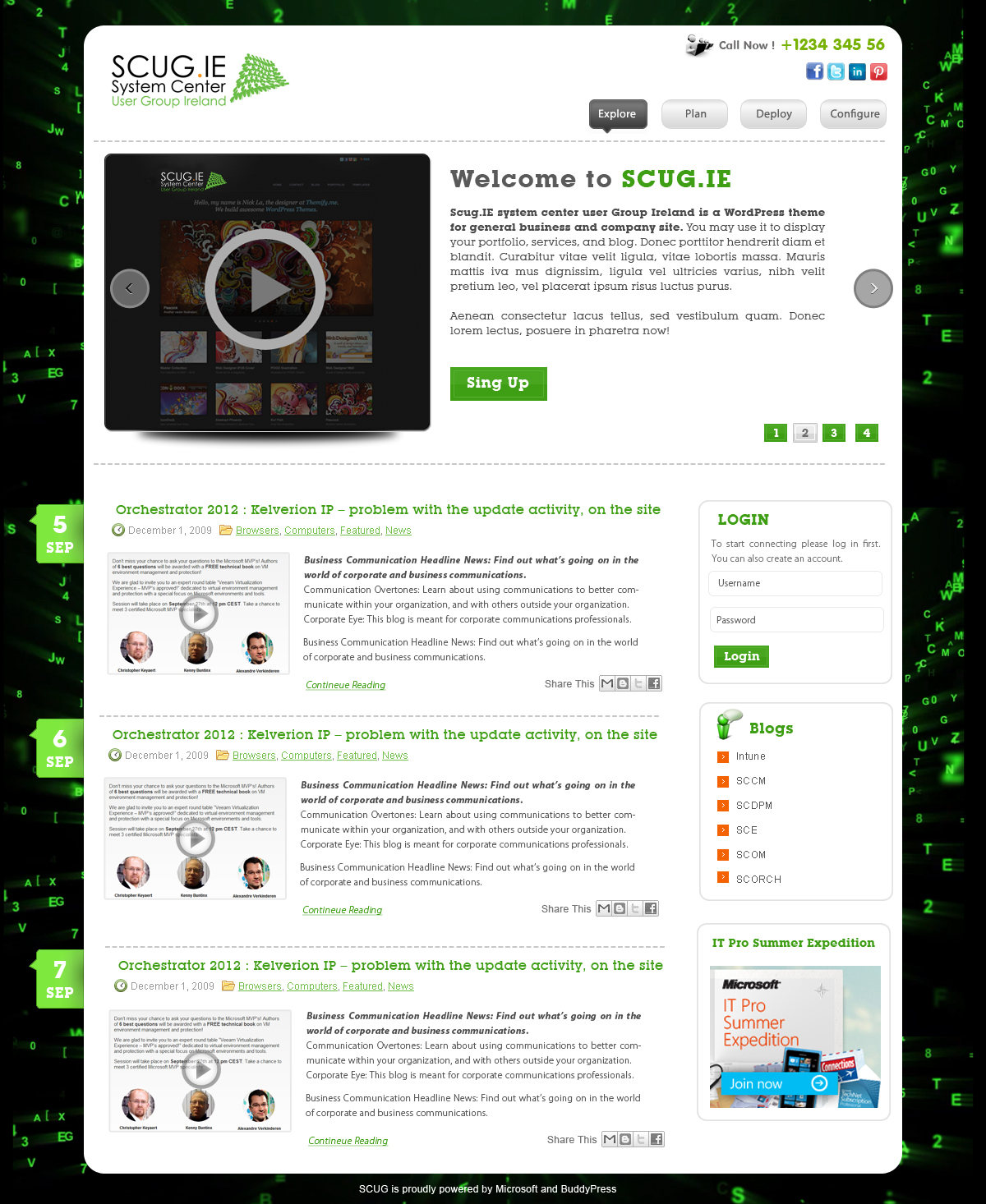Wordpress Design by webxvision for this project | Design #1016005