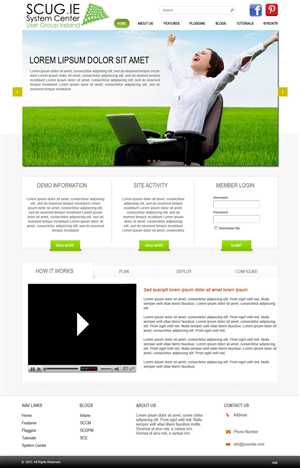 Wordpress Design by pb for this project | Design: #997733