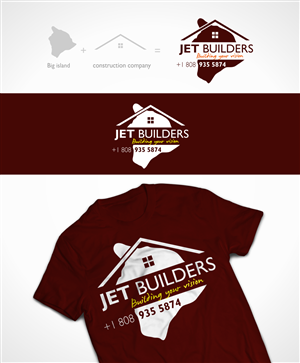 Construction company t-shirt design | Diseño de Camiseta por xygo_bg