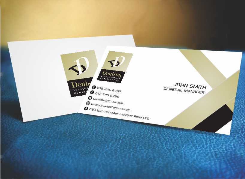 Business Card Design by AwsomeD for Dension Ventures | Design #3741076