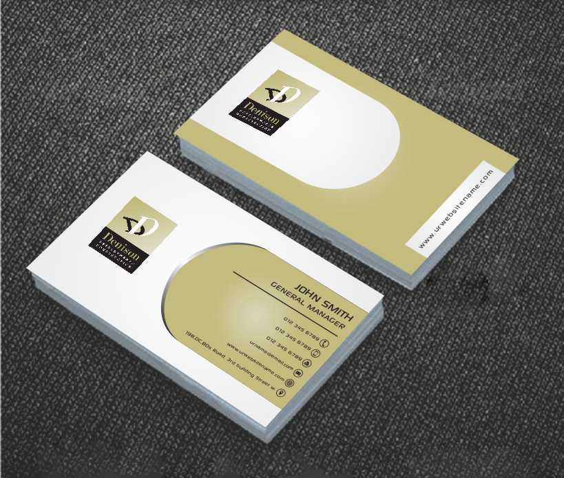 Business Card Design by AwsomeD for Dension Ventures | Design #3741089