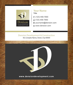 Business Card Design by Joy16589 for Dension Ventures | Design: #3738160