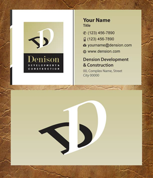 Business Card Design by Joy16589 for Dension Ventures | Design: #3738161