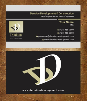 Business Card Design by Joy16589 for Dension Ventures | Design: #3738166
