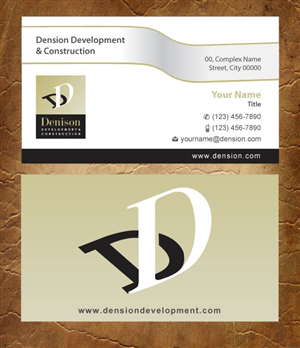 Business Card Design by Joy16589 for Dension Ventures | Design: #3738173