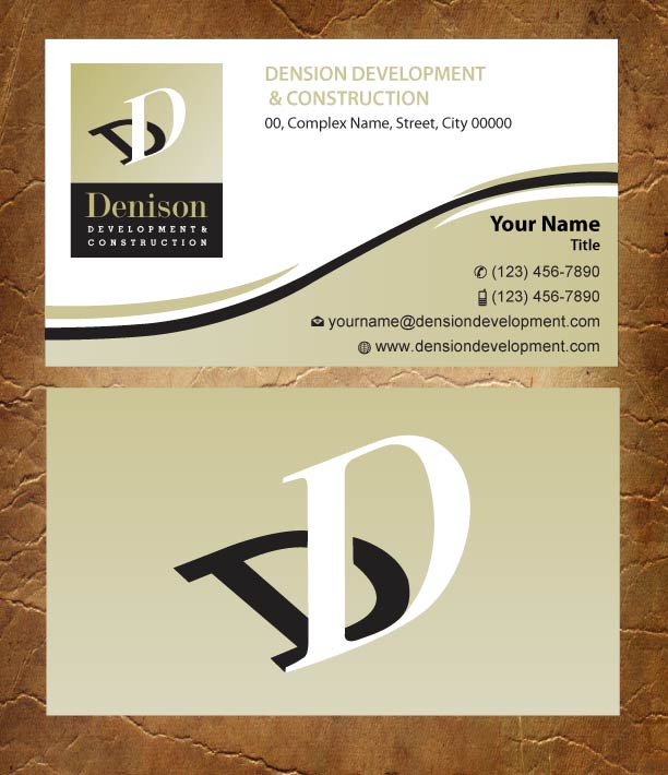 Business Card Design by Joy16589 for Dension Ventures | Design #3738180