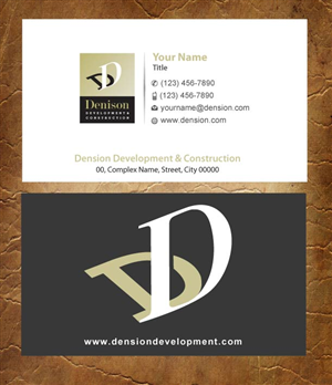 Business Card Design by Joy16589 for Dension Ventures | Design: #3738199
